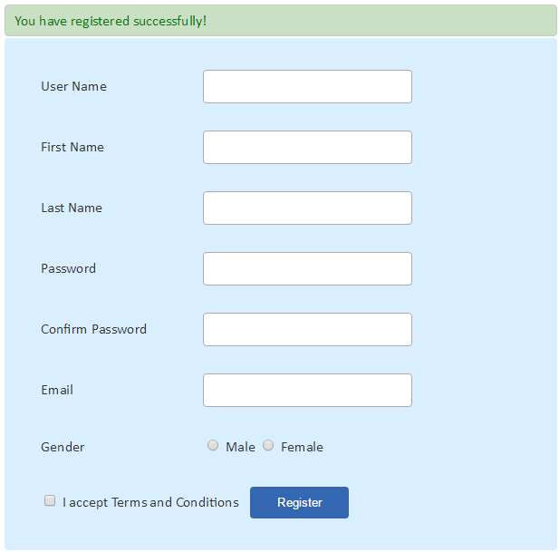 Registration form in html with validation code free download 32 bit