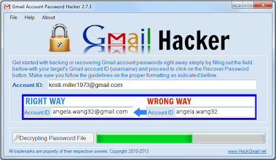 Gmail account password hacker 2.7 3 activation code free download full